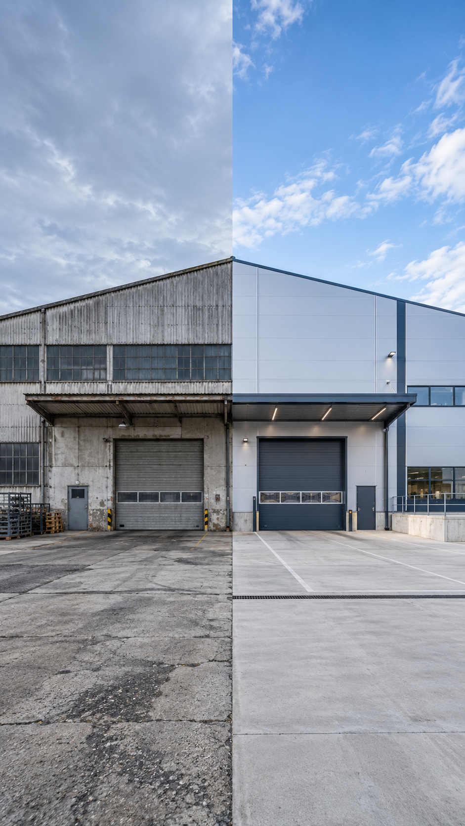 New or Existing Industrial Hall? Advantages and Disadvantages in 2026